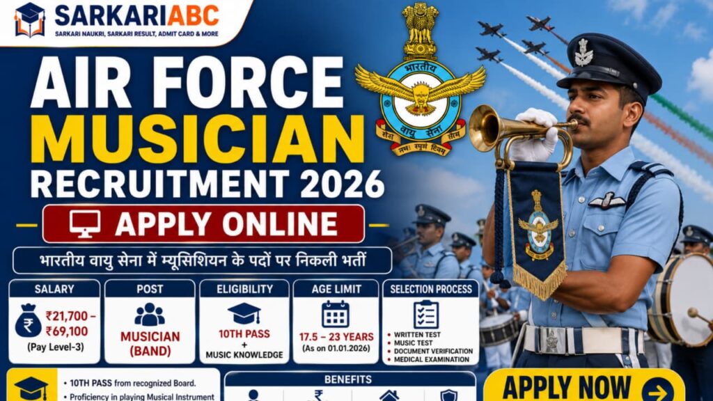 Air Force Musician Recruitment 2026