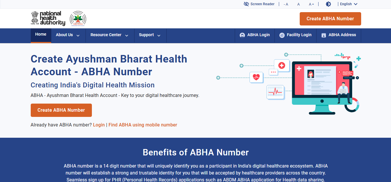 ABHA Card Online Apply 2026