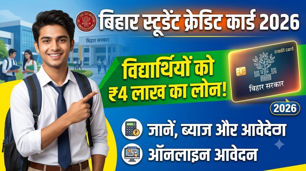 Bihar Students Credit Card Yojana 2026