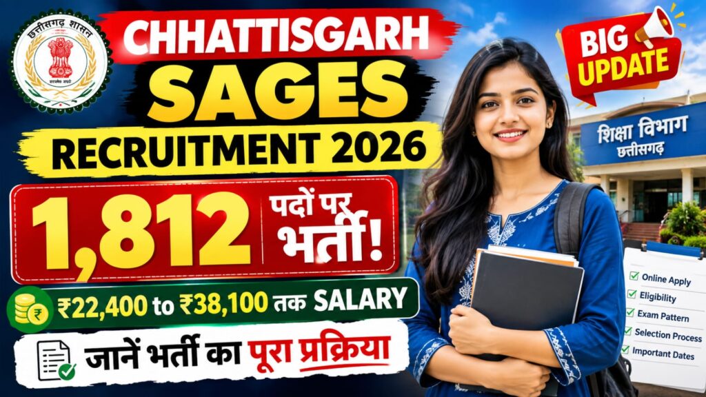 Chhattisgarh Sages Recruitment 2026