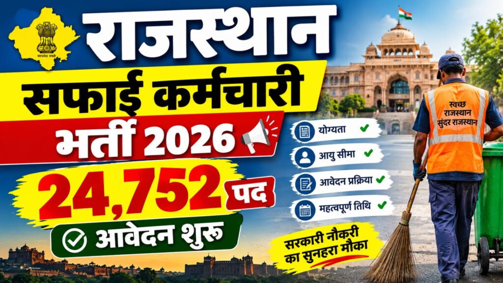 Rajasthan Safai Karamchari Vacancy 2026